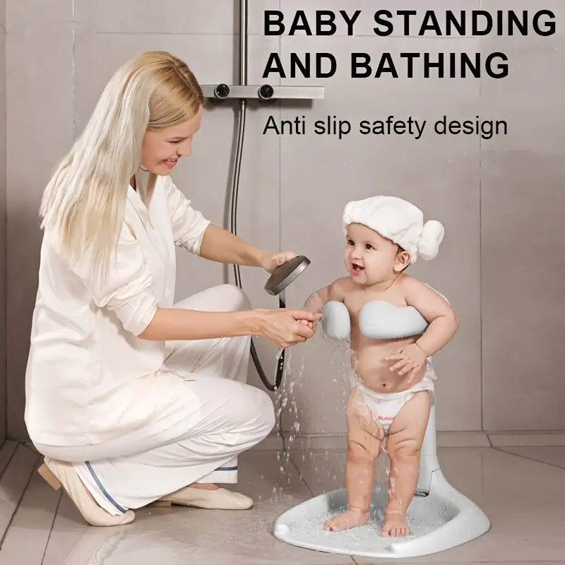 🍼 Make Baby Bath Time Easier: Why an Ergonomic Baby Bath Stand is Essential