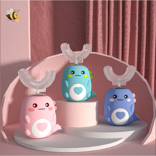 U-Shaped Kids Electric Toothbrush – 360° Sonic Automatic Cleaning for Children